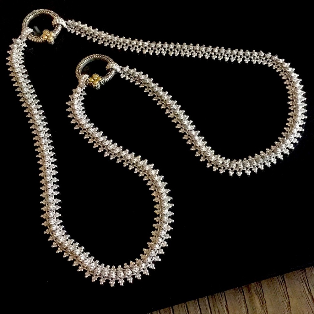 Barbara Bixby 18 inch sterling silver necklace